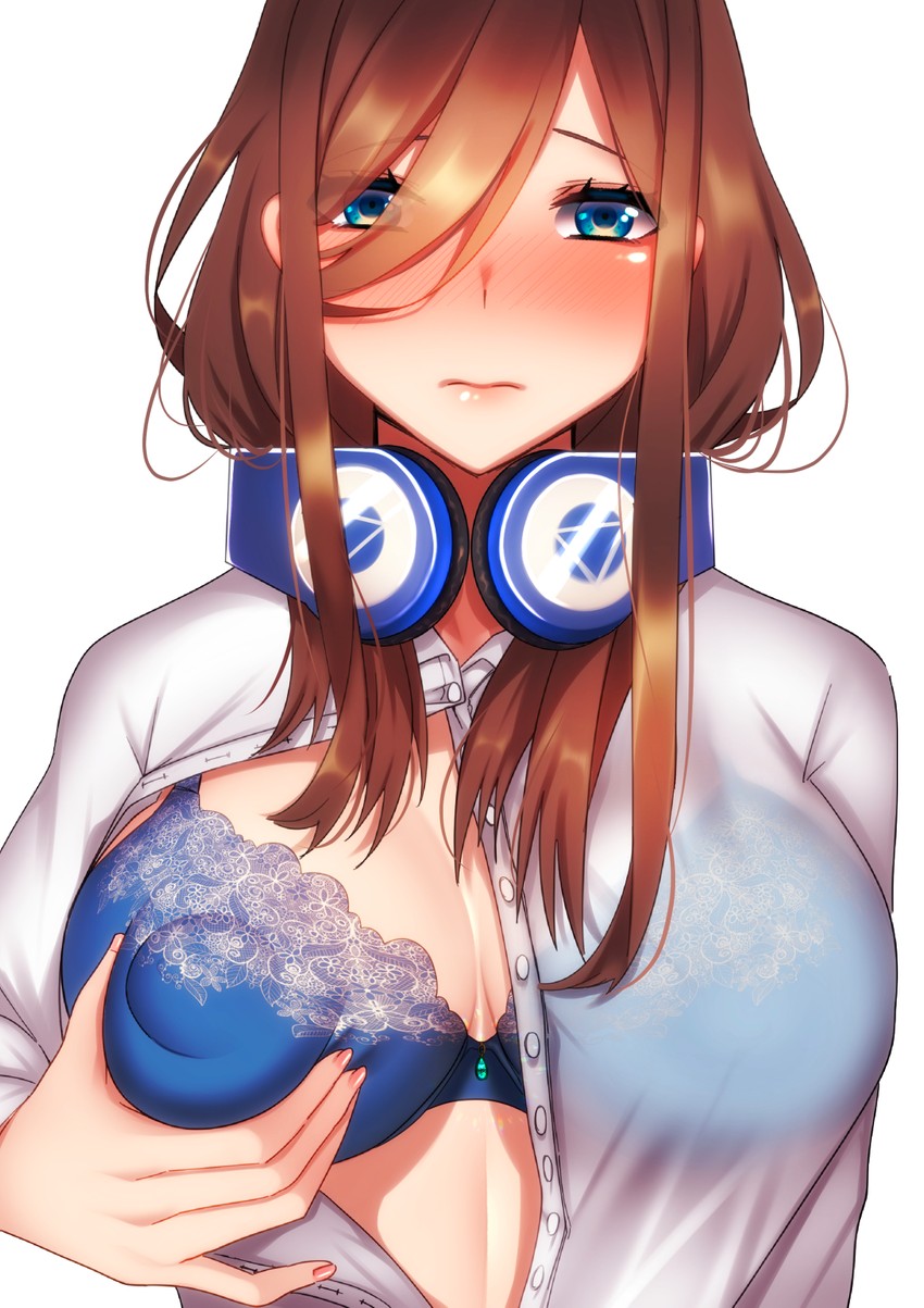 nakano miku (go-toubun no hanayome) drawn by kaneko_(mikaai)