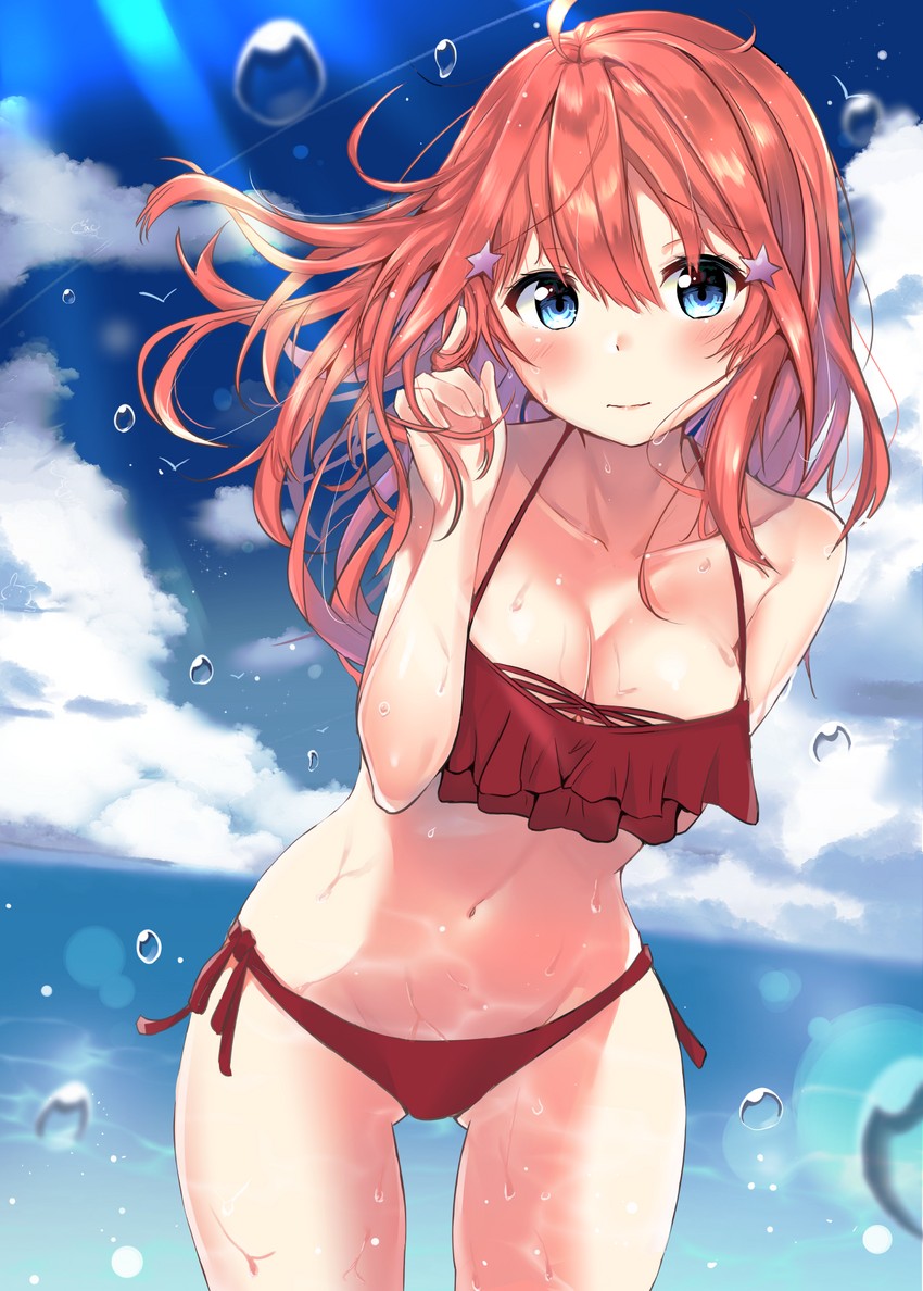nakano itsuki (go-toubun no hanayome) drawn by cac_itinose