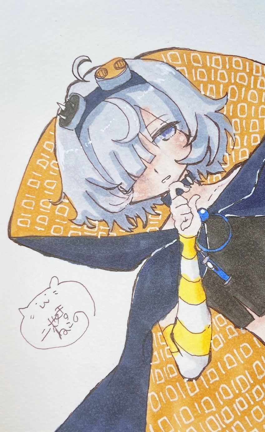 miwa mitsune (mahou shoujo madoka magica and 1 more) drawn by nimaijita_nekono