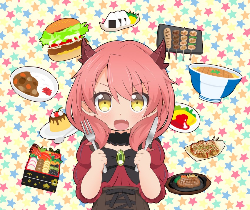 fafnir guildmelag linda blair hanako (kemonomichi) drawn by mogumin_(ryoma0509)