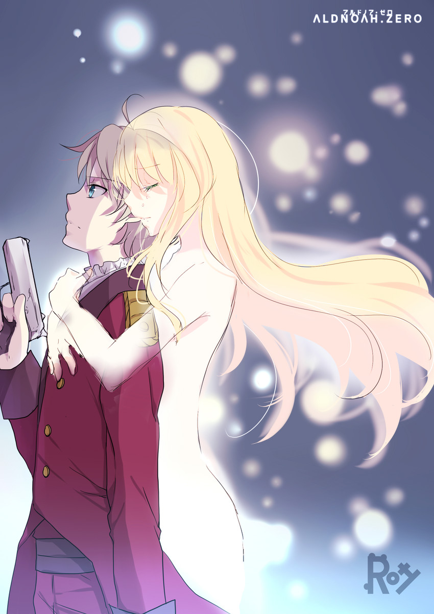 slaine troyard and asseylum vers allusia (aldnoah.zero) drawn by rossana-roxy