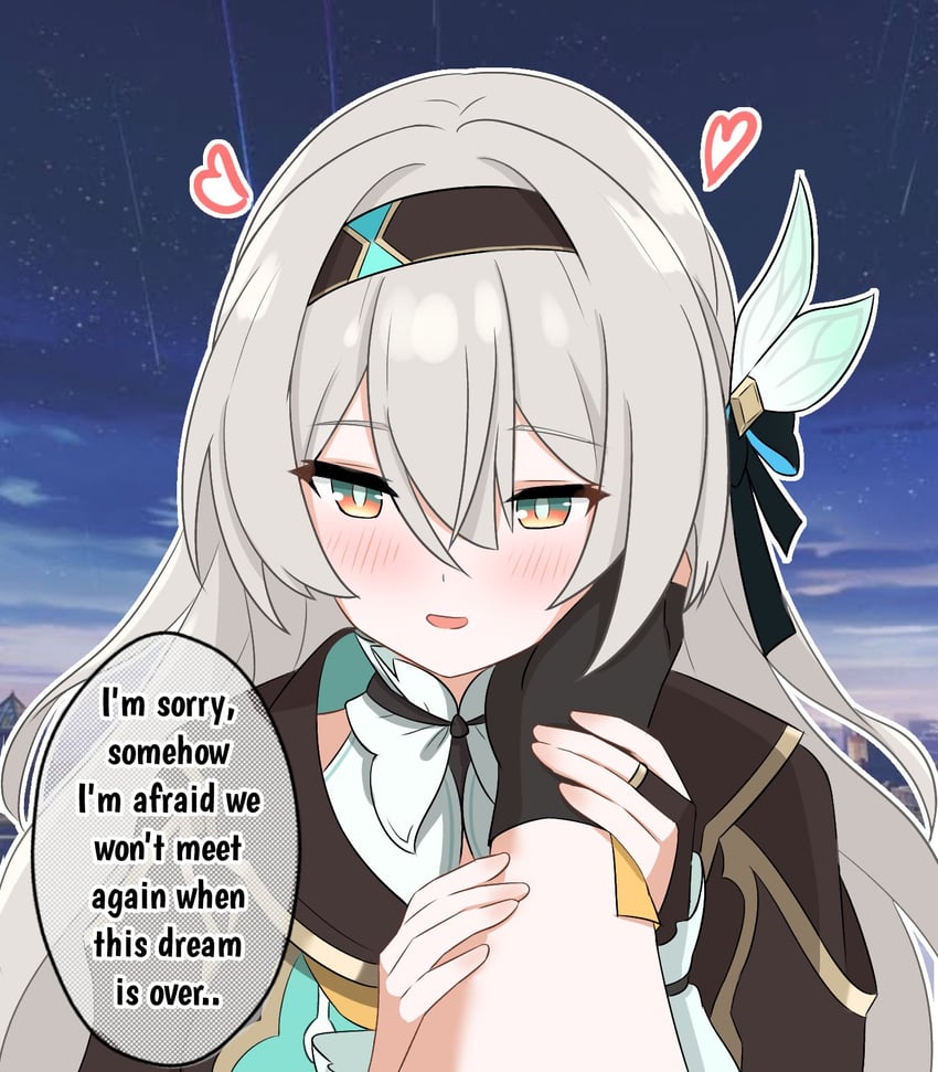 trailblazer, firefly, and caelus (honkai and 1 more) drawn by kulojawa
