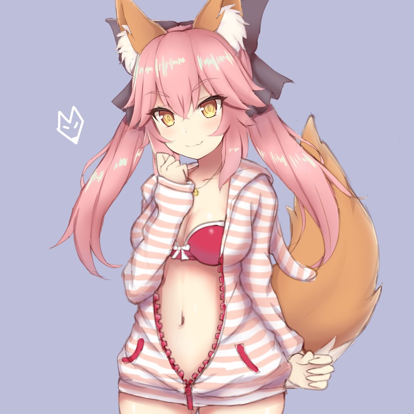 tamamo and tamamo no mae (fate and 2 more) drawn by rachione
