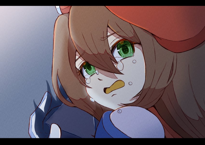 iris (mega man and 2 more) drawn by mee_(meee_oekaki)