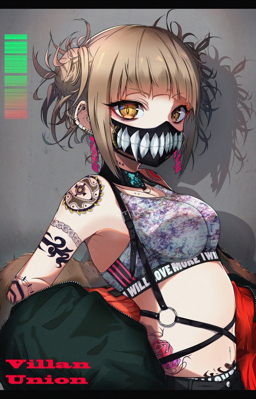 toga himiko (boku no hero academia) drawn by rudo_(rudorudo0917)