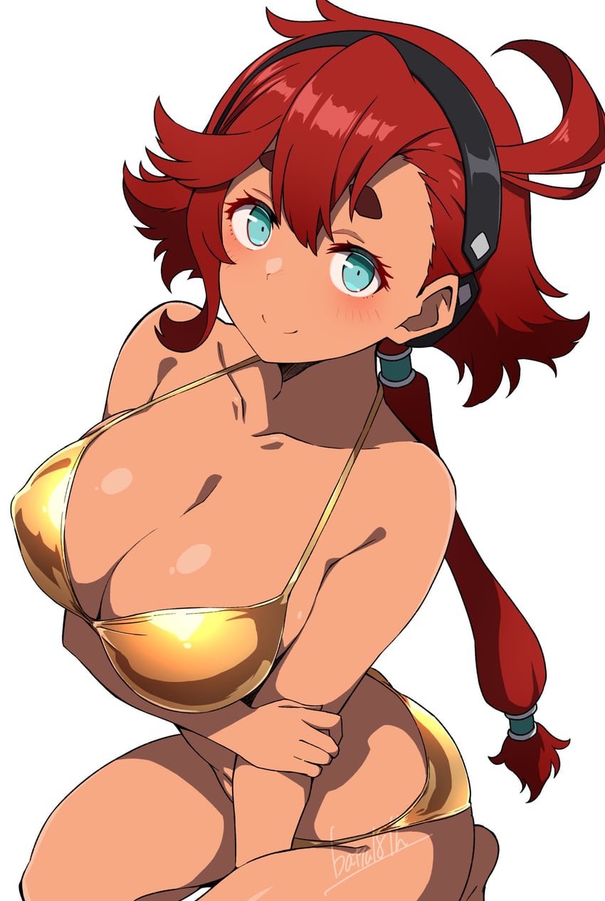 suletta mercury (gundam and 1 more) drawn by batta_16-sei