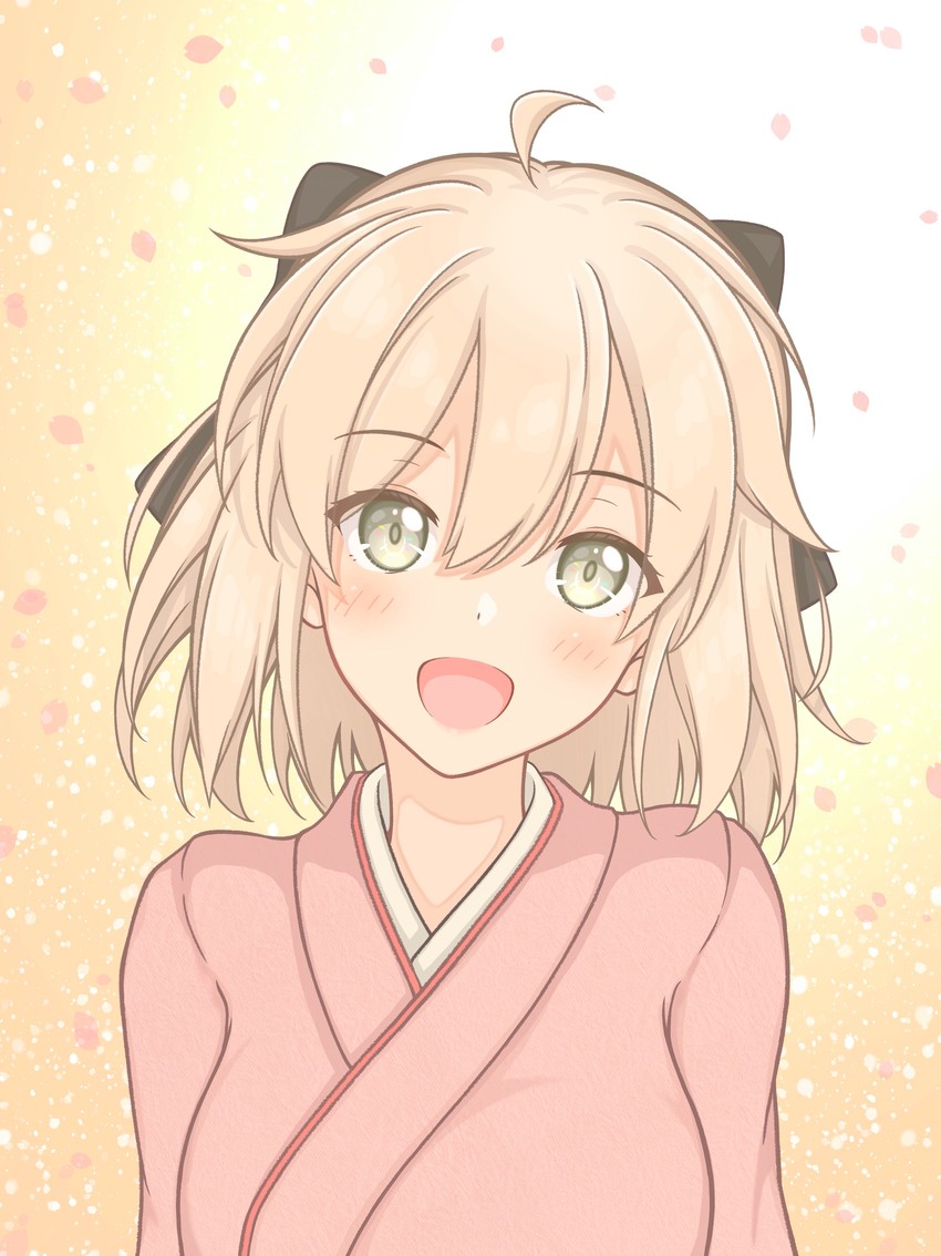 okita souji (fate and 1 more) drawn by chihiro_illust