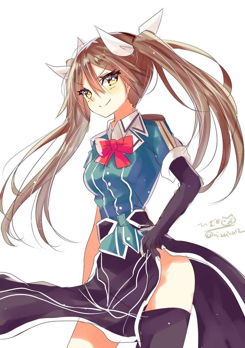 tone and tone kai ni (kantai collection) drawn by hizaka