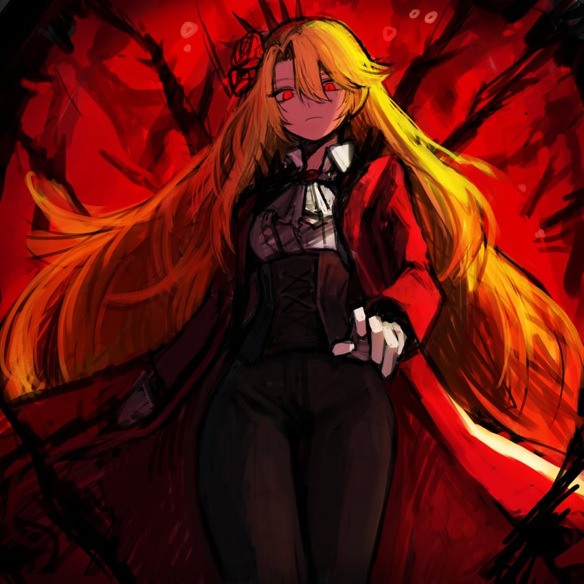 don quixote and four-hundred roses (project moon and 1 more) drawn by badnick69_(camchi)