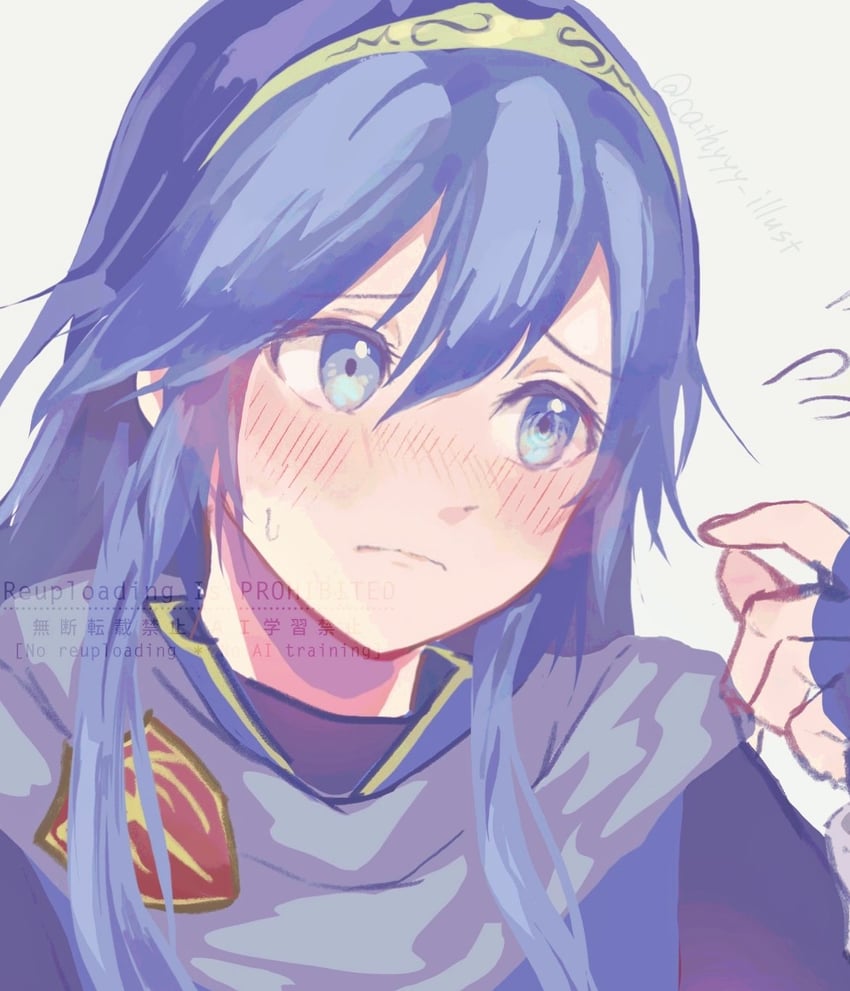 lucina (fire emblem and 1 more) drawn by kyashii_(cathyyy_illust)