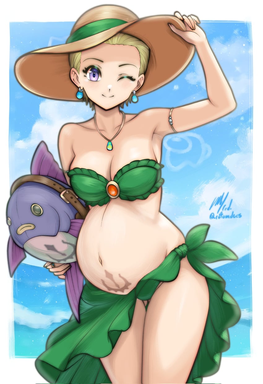 hero and senya (dragon quest and 3 more) drawn by rotomdocs