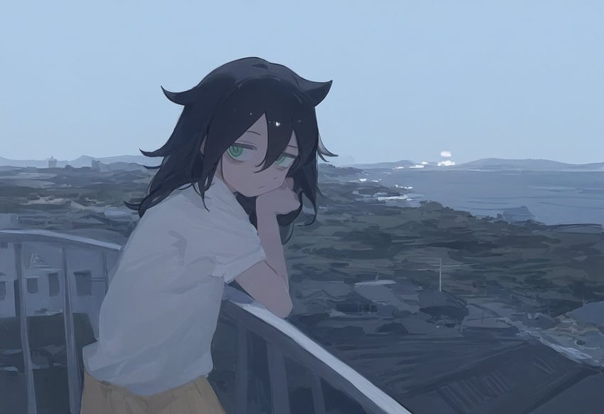 kuroki tomoko (watashi ga motenai no wa dou kangaetemo omaera ga warui!) drawn by amesya2018