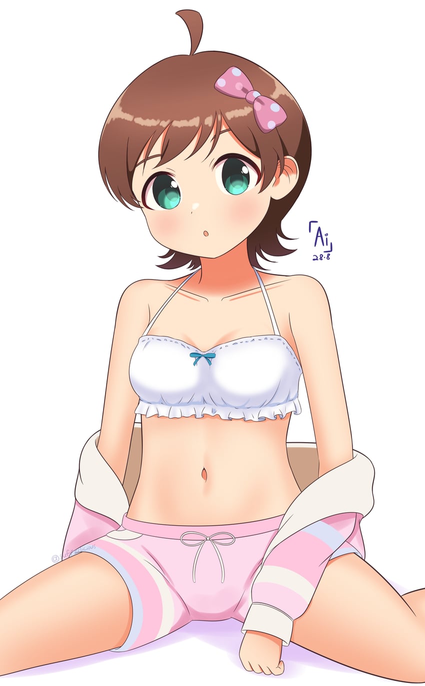 kinoshita hinata (idolmaster and 2 more) drawn by ai_haruka