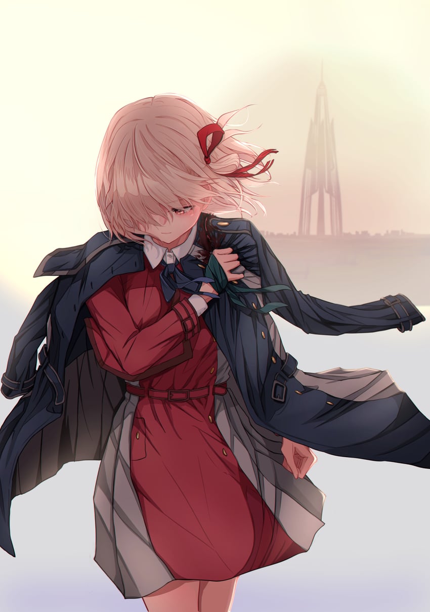 nishikigi chisato (lycoris recoil) drawn by futaba_(rei-futaba)