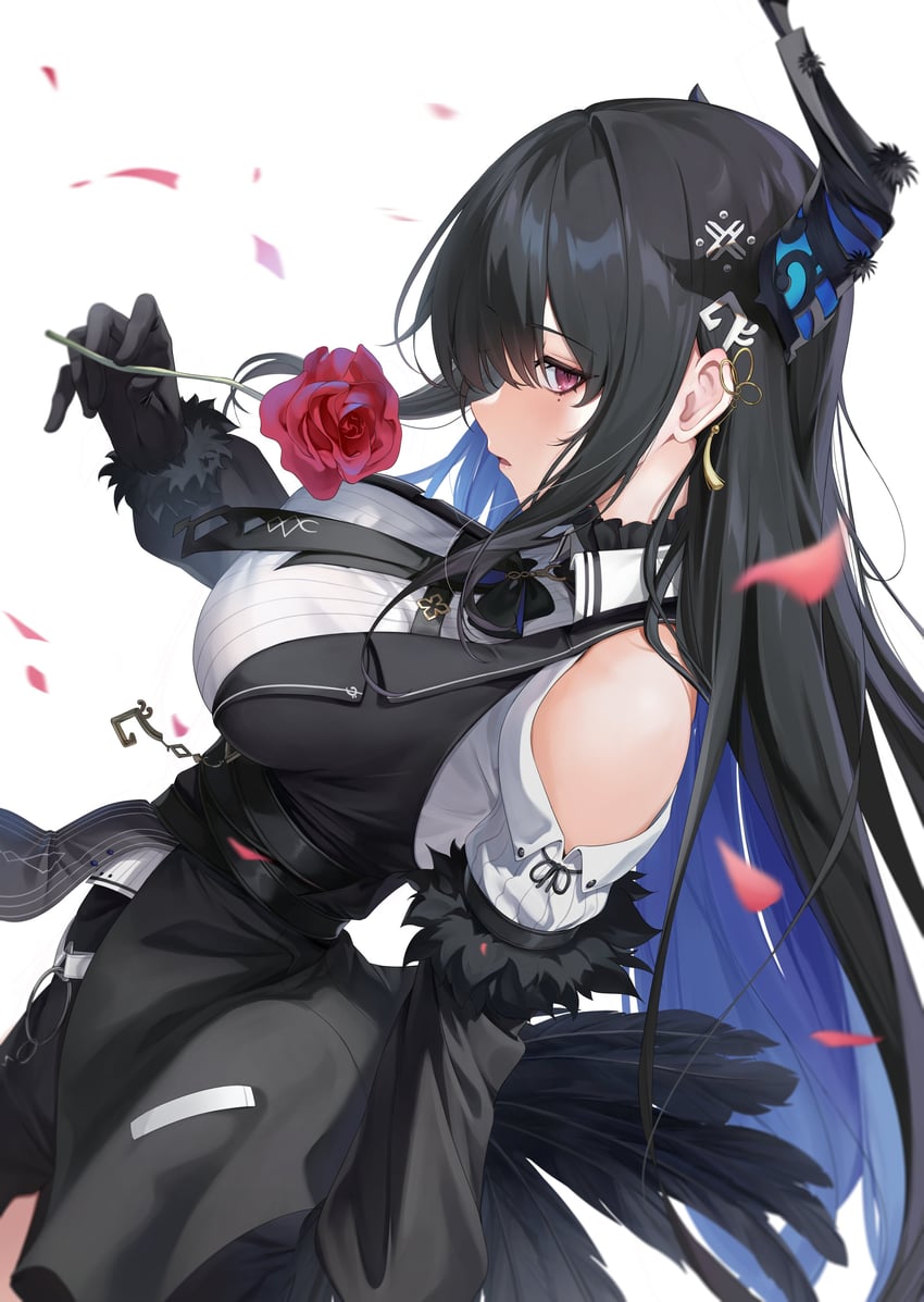 nerissa ravencroft (hololive and 2 more) drawn by aoi_13
