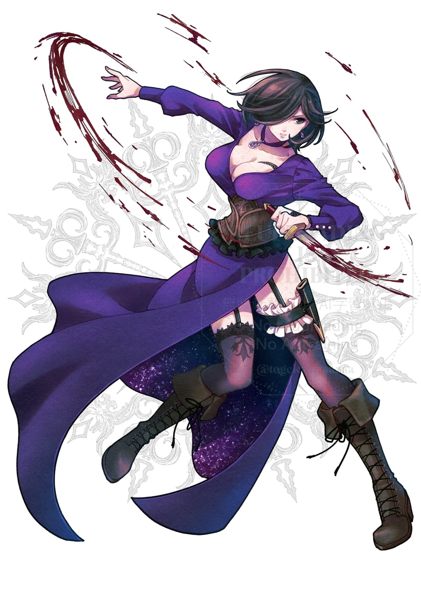 throne anguis (octopath traveler and 1 more) drawn by togekawaaaaaa