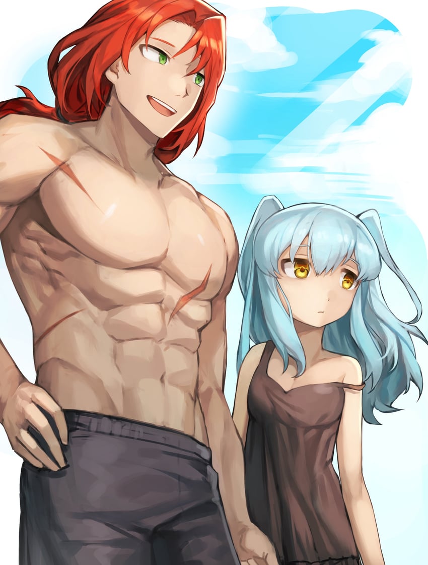 tio plato and randolph orlando (eiyuu densetsu and 1 more) drawn by cancanbaobao55
