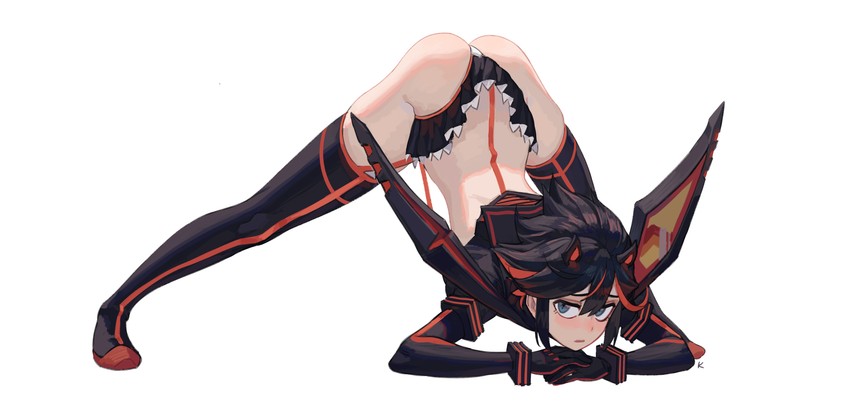 matoi ryuuko and senketsu (kill la kill) drawn by max-k