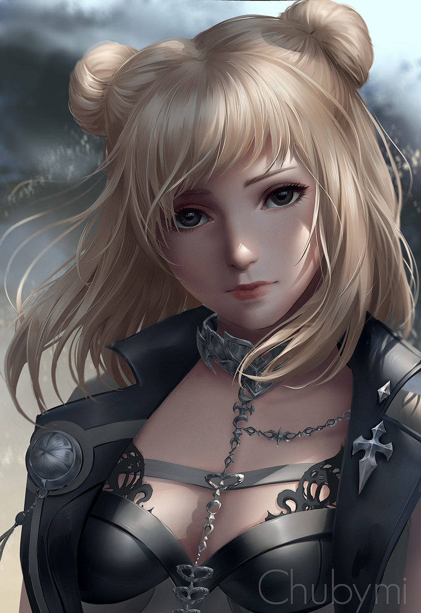 warrior of light (final fantasy and 1 more) drawn by chuby_mi