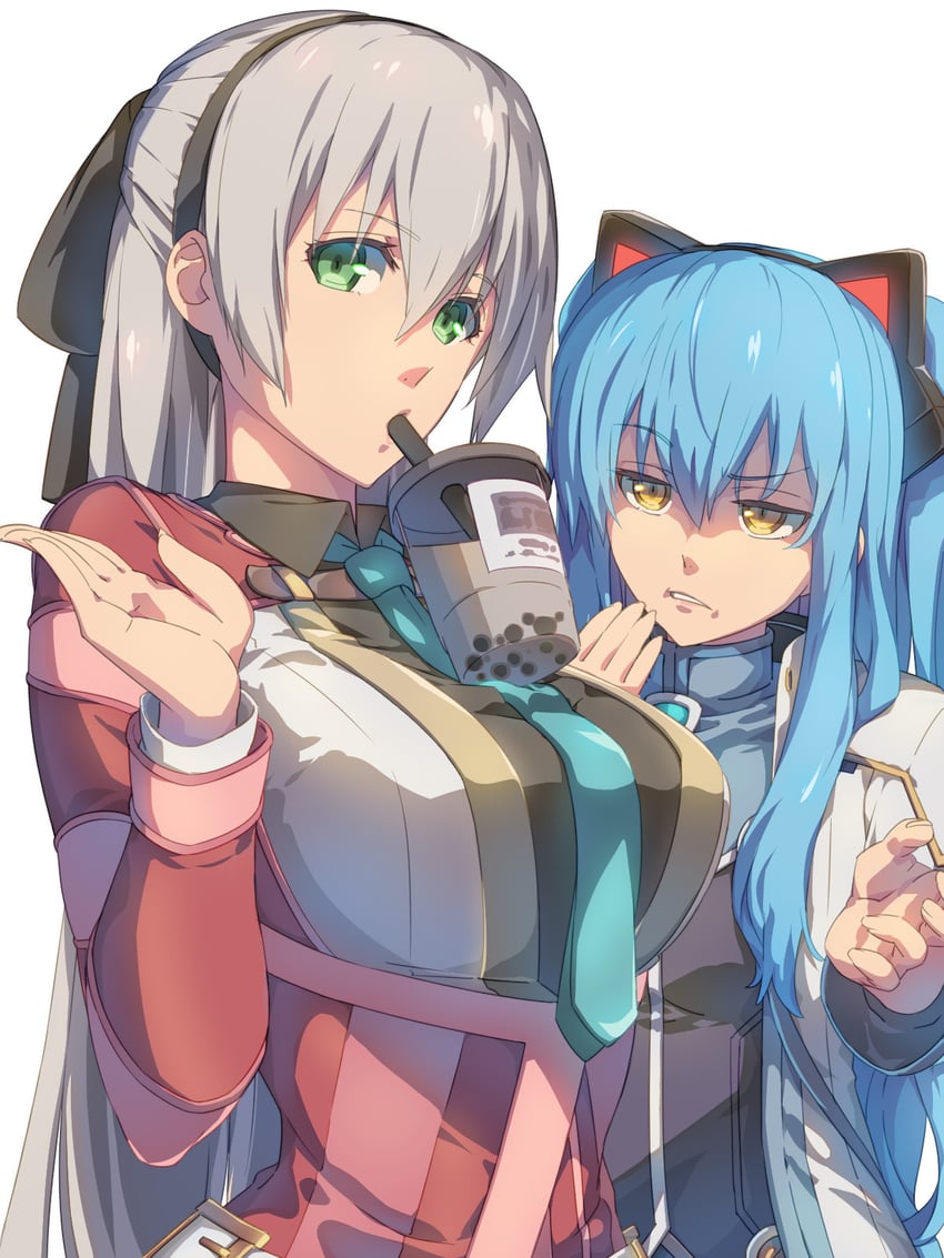 tio plato and elie macdowell (eiyuu densetsu and 2 more) drawn by chiharu_(9654784)