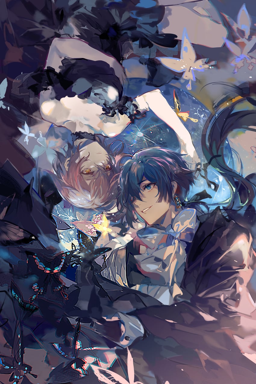 vanitas and jeanne (vanitas no carte) drawn by nevakuma_(fanfanas)
