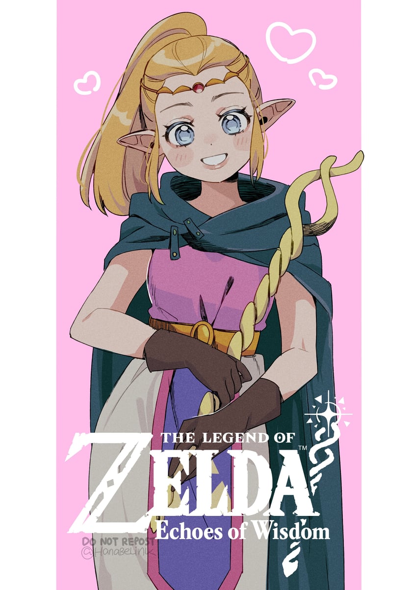 princess zelda (the legend of zelda and 1 more) drawn by hanaberin