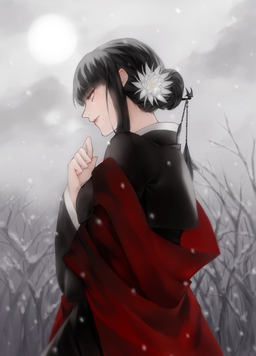 yotsuyu goe brutus (final fantasy and 1 more) drawn by nono_okok_good