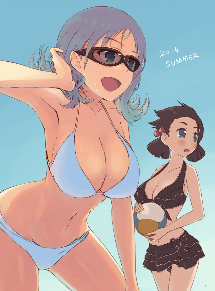 atago kinue and ueshige suzu (saki) drawn by taoru