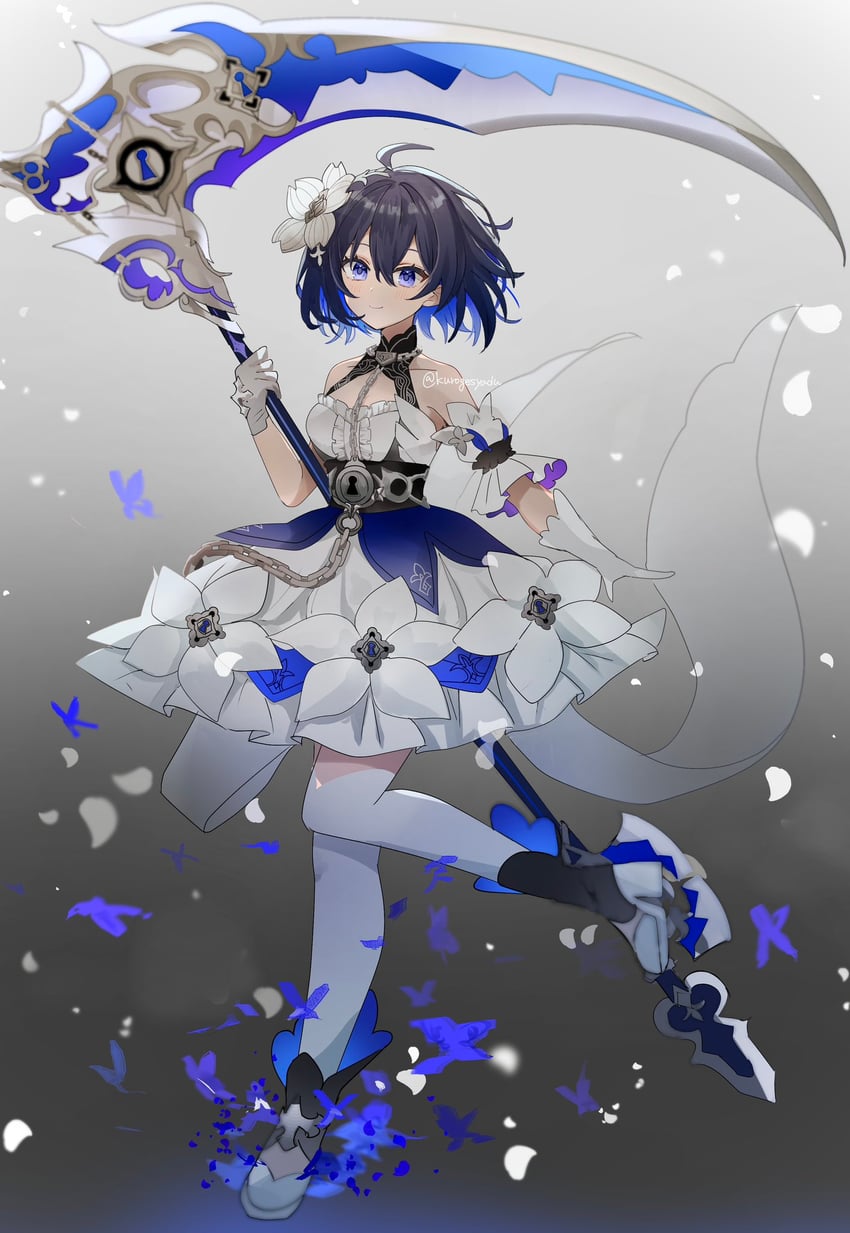 seele vollerei (honkai and 1 more) drawn by kuromu_shado