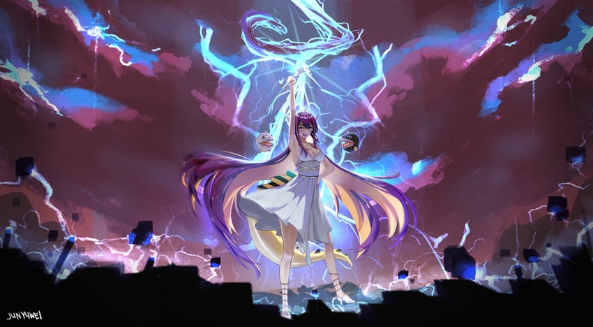 juna unagi (chromashift) drawn by jun_yuwei