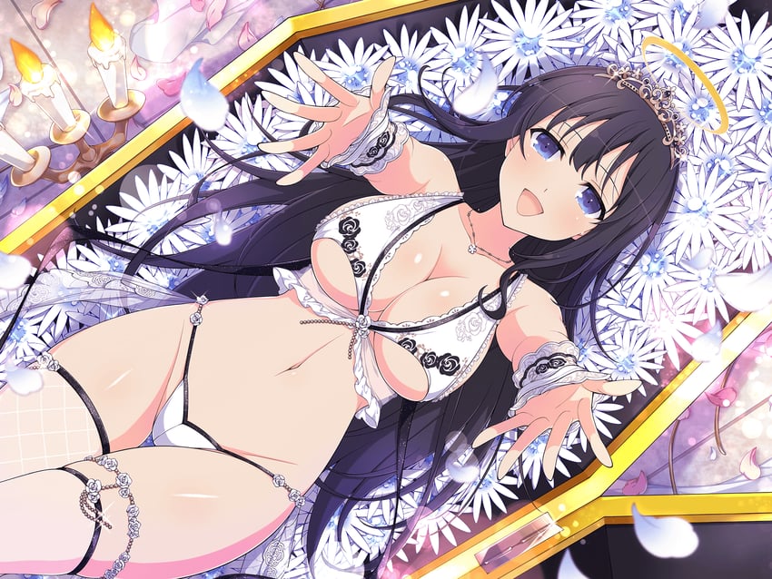 ryouki (senran kagura and 2 more) drawn by yaegashi_nan
