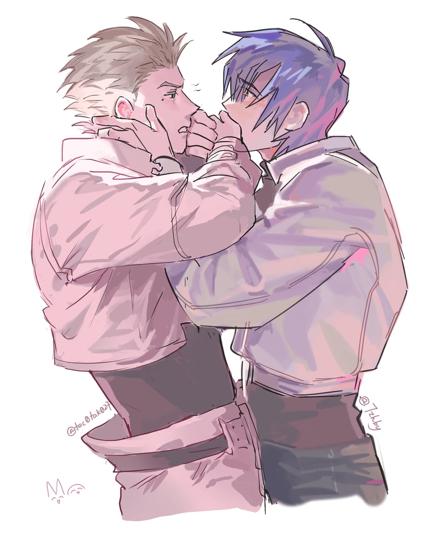 millions knives and legato bluesummers (trigun and 1 more) drawn by 7zhby and tacotako