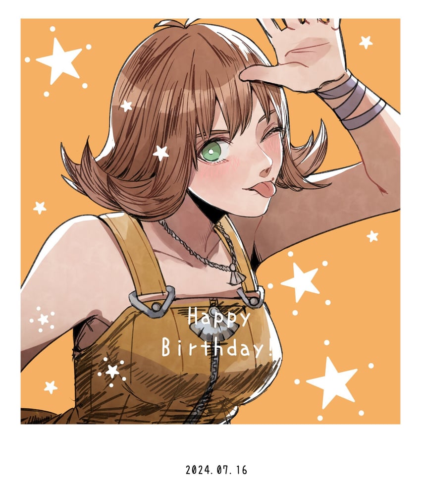 selphie tilmitt (final fantasy and 1 more) drawn by nnnmmg0725