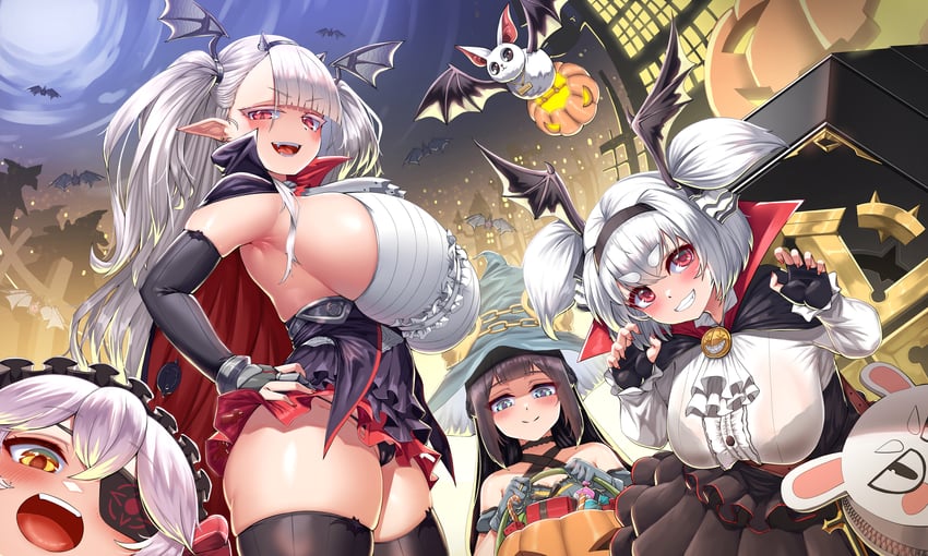 lrl, draculina, alvis, and andvari (last origin) drawn by cho!cho!