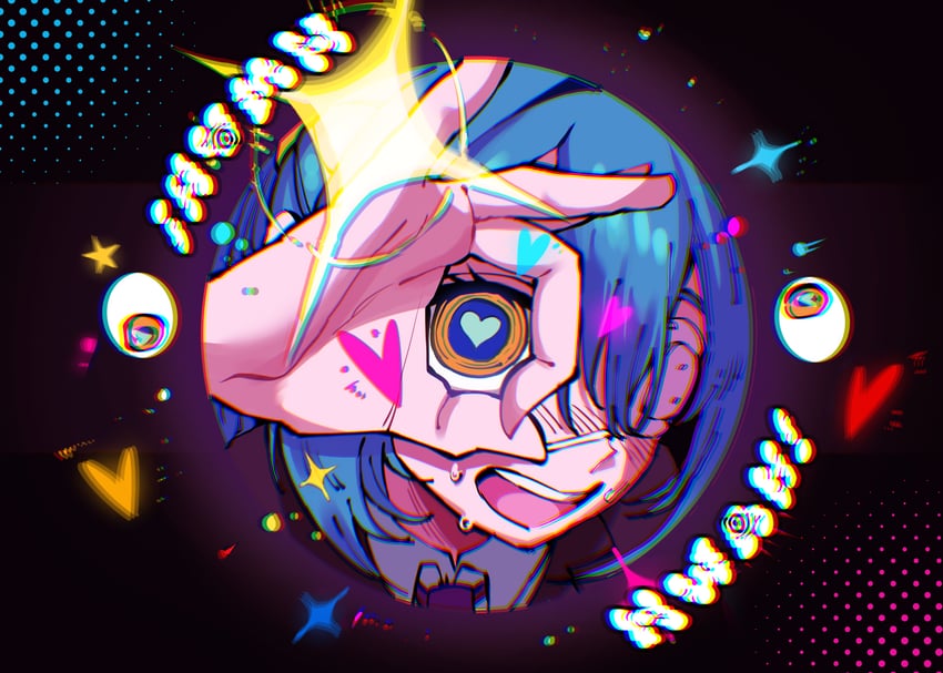 hatsune miku (vocaloid and 1 more) drawn by hwanman