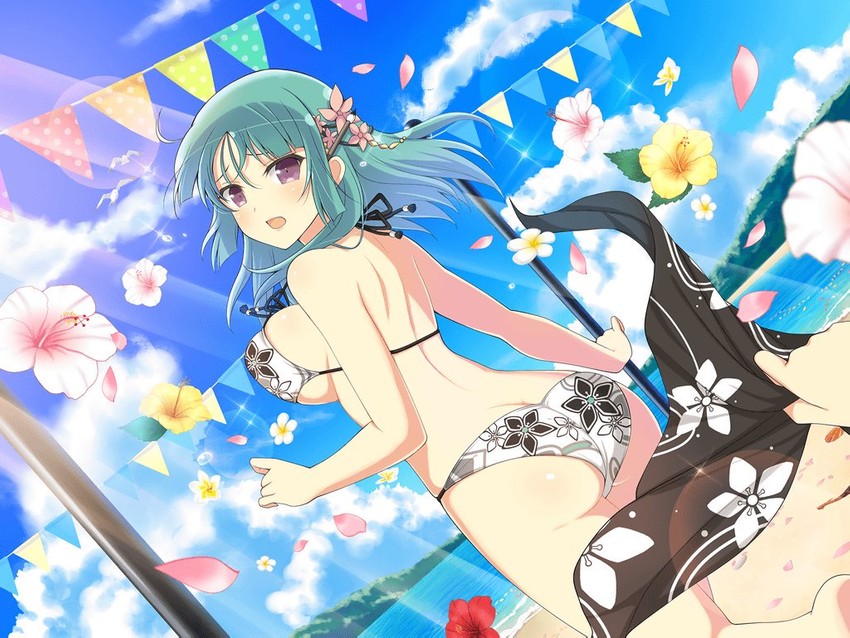 bashou (senran kagura and 1 more) drawn by yaegashi_nan