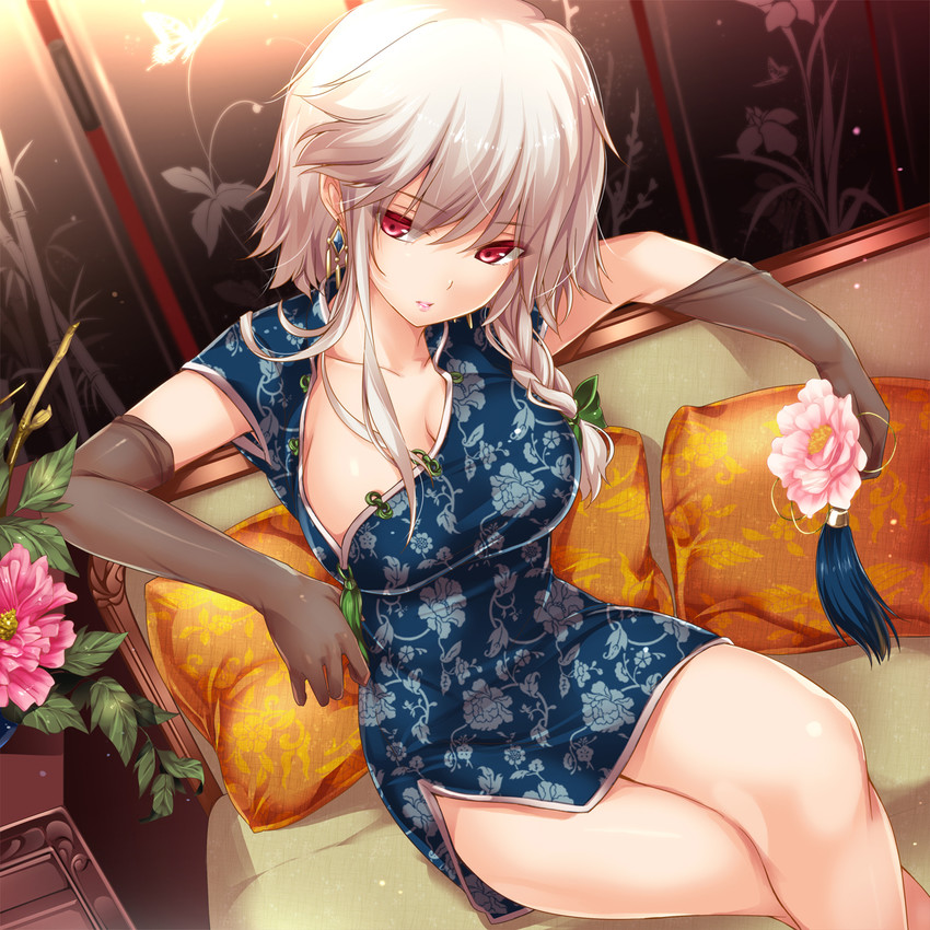 izayoi sakuya (touhou) drawn by monety