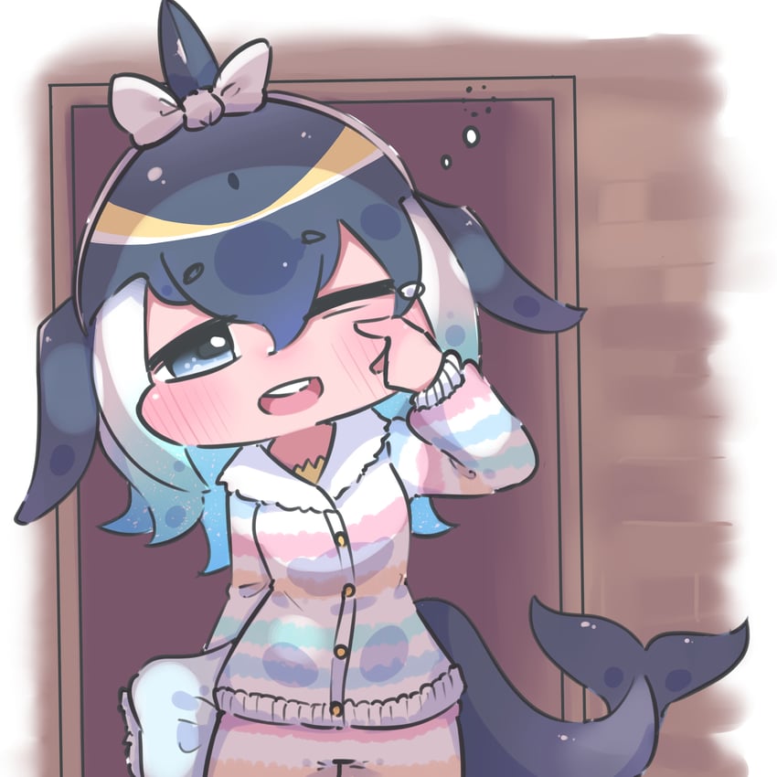 common dolphin (kemono friends and 1 more) drawn by chai_chai_huishi