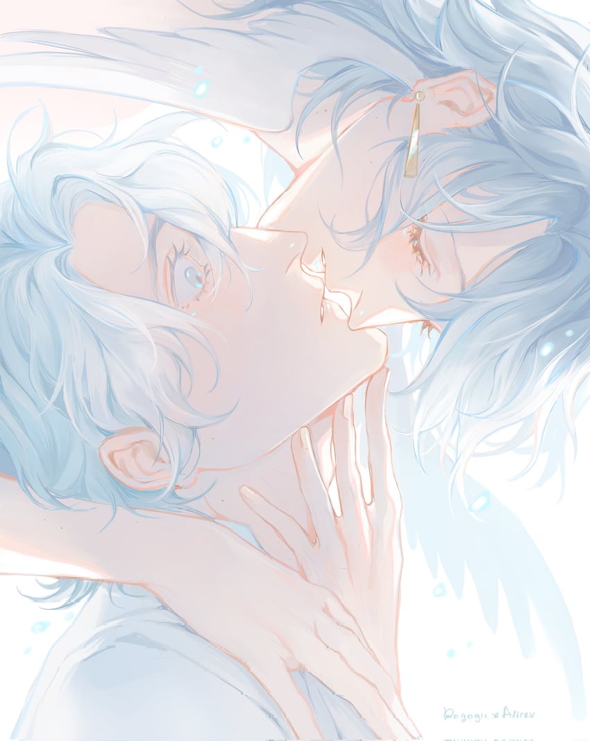 phainon and sunday (honkai and 1 more) drawn by alicevseliet