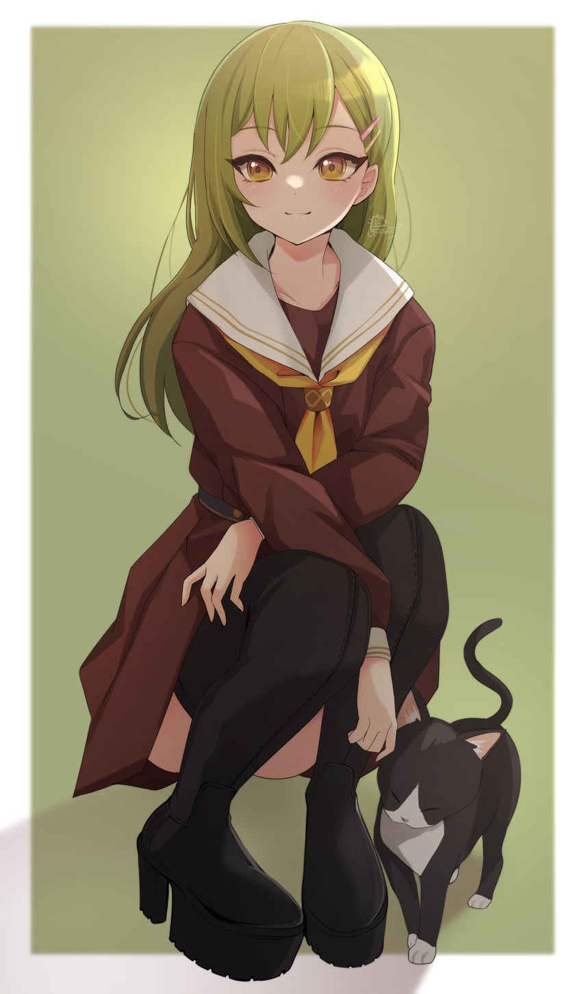 ogami sachi (love live! and 1 more) drawn by pukonuu