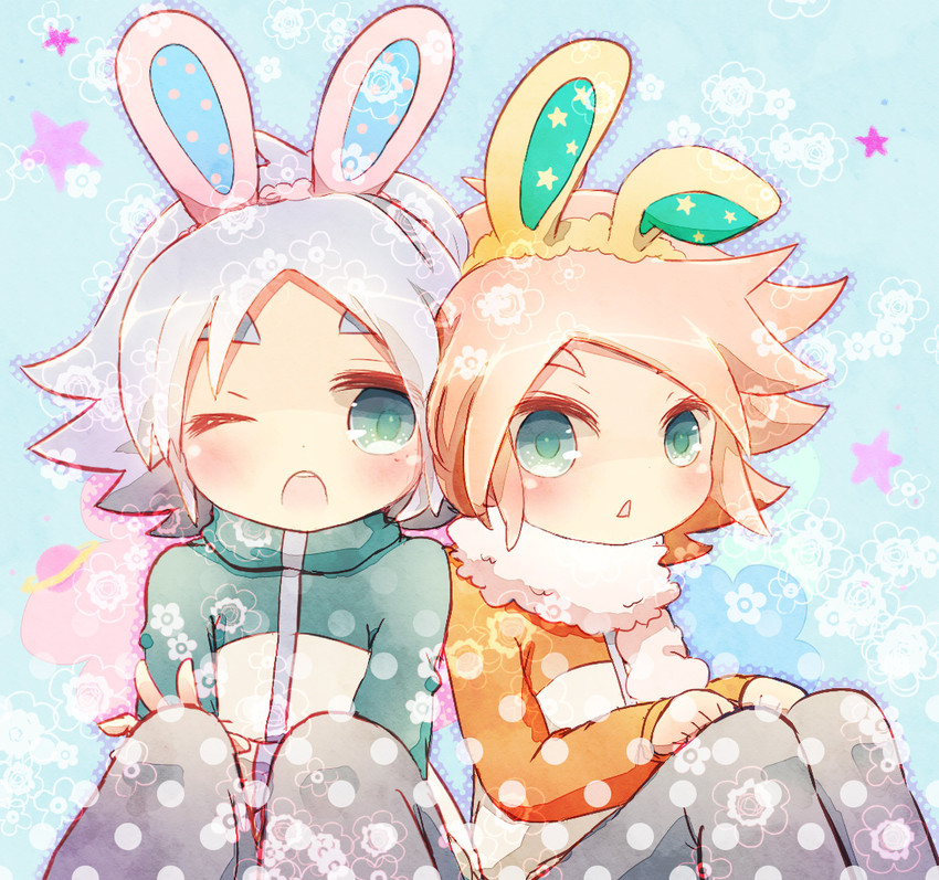 fubuki shirou and fubuki atsuya (inazuma eleven) drawn by yoshida_(nono_ko)