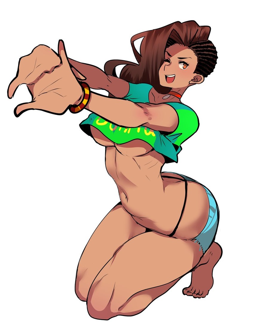 laura matsuda (street fighter and 1 more) drawn by eye_(mememem)