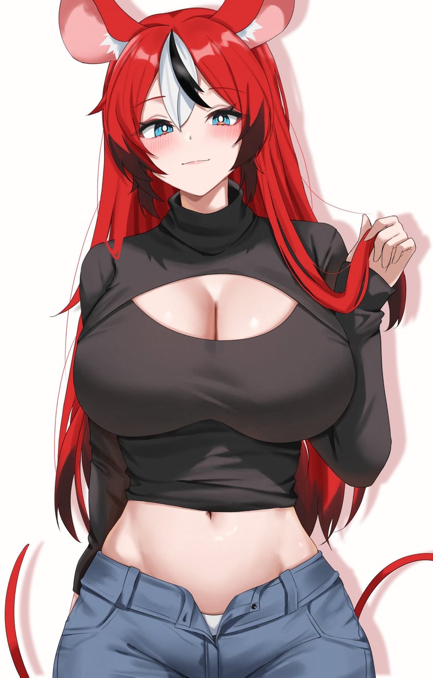 hakos baelz (hololive and 1 more) drawn by yobi_(ybpac18)