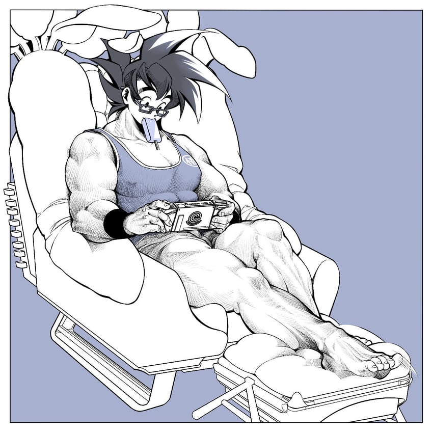 son goku (dragon ball and 1 more) drawn by powersalad2022
