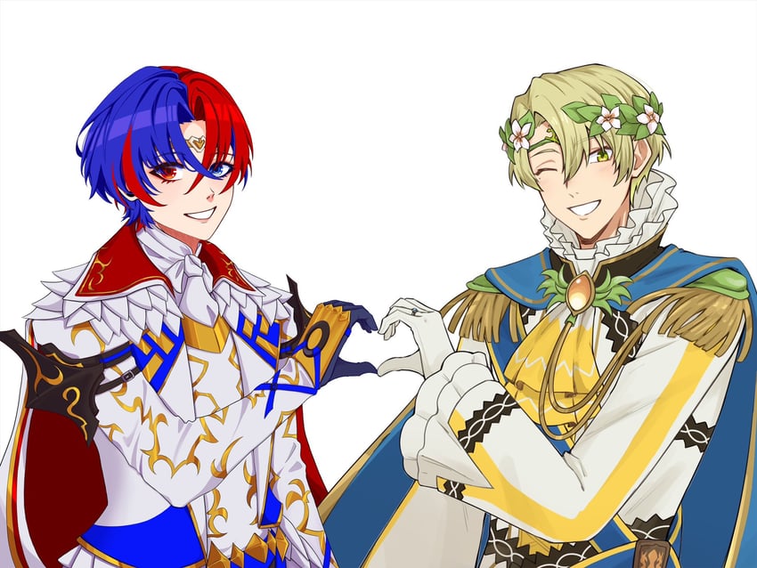 male alear and alfred (fire emblem and 1 more) drawn by merylemons