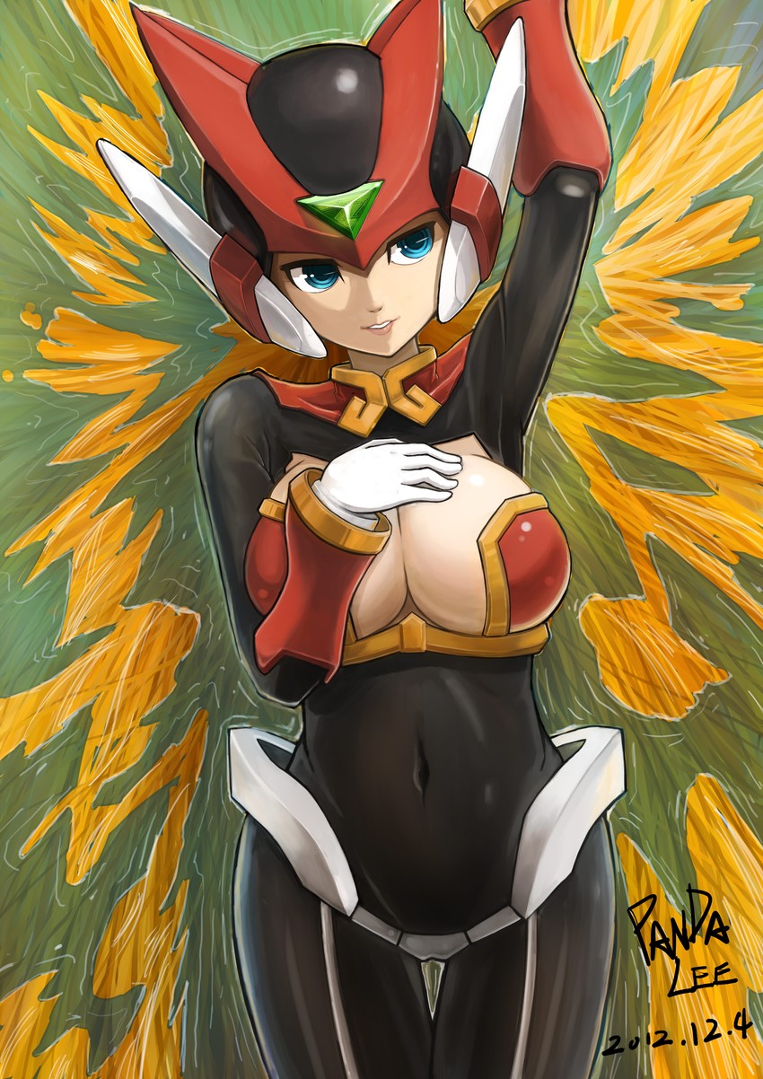 zero and zero(z) (mega man and 1 more) drawn by pandalee