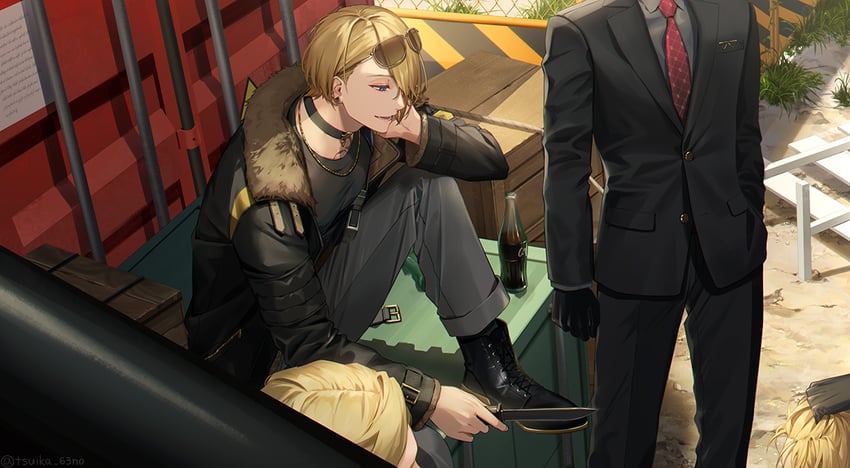 luca kaneshiro (nijisanji and 1 more) drawn by tsuika_63no