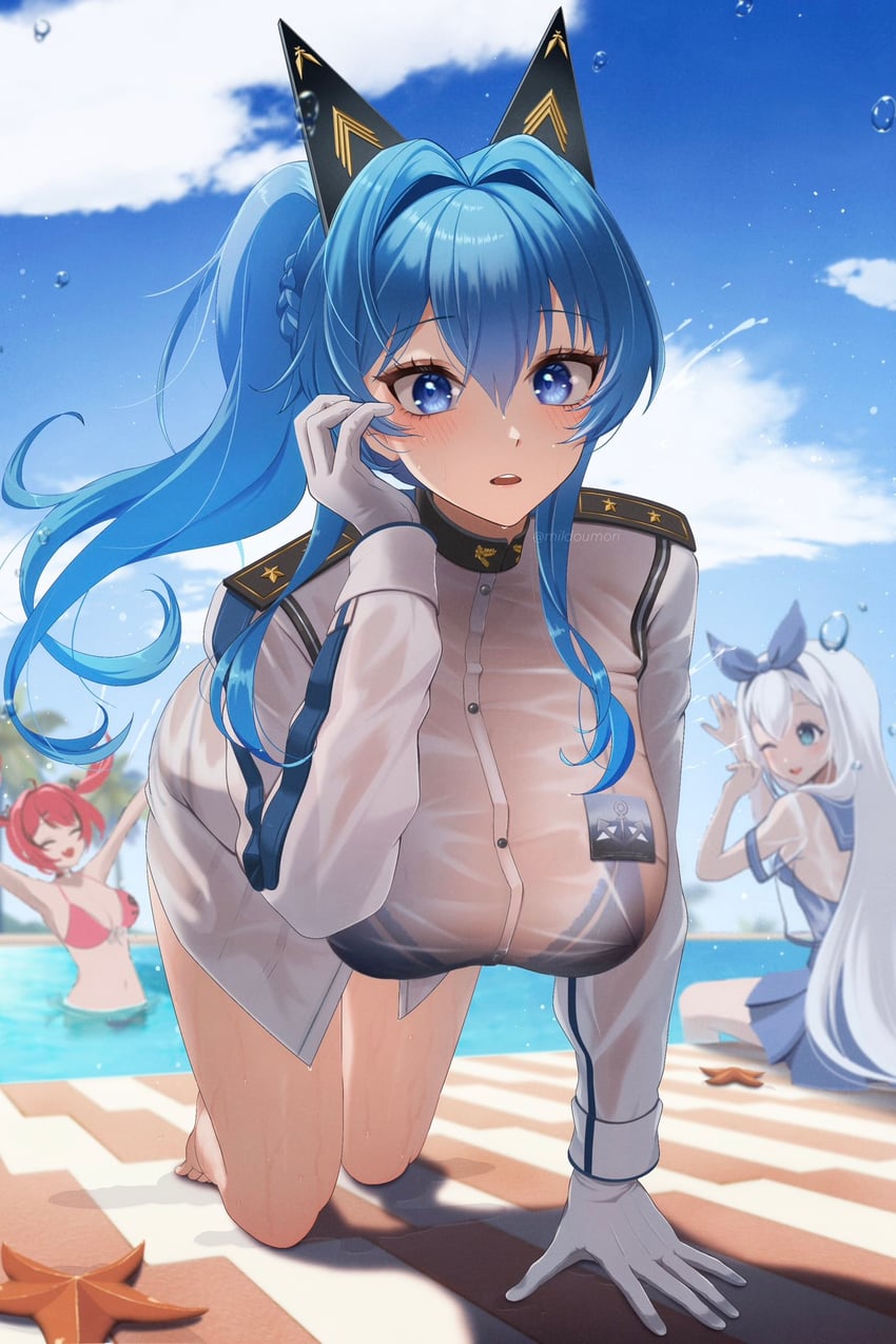 mast, helm, and anchor (goddess of victory: nikke) drawn by milmil7