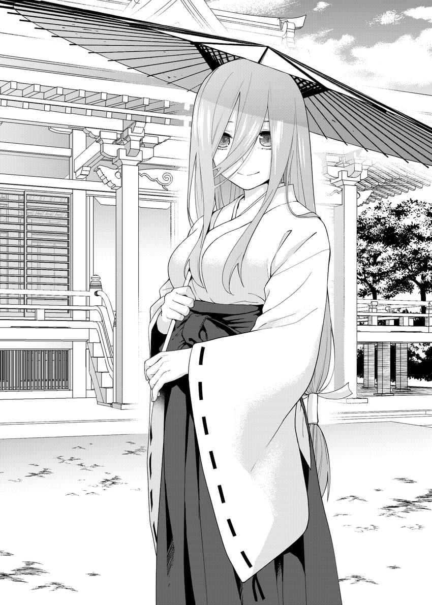 nakano miku (go-toubun no hanayome) drawn by kosmos_beta
