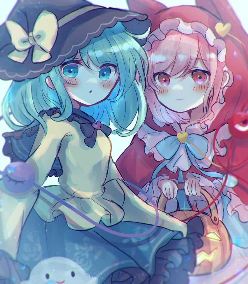 komeiji koishi and komeiji satori (touhou) drawn by dorowa_(drawerslove)